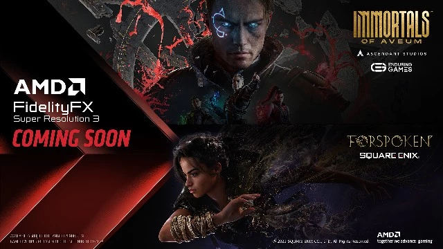 AMD FSR 3 работает на любых видеокартах и первым делом посетит Forspoken и Immortals of Aveum