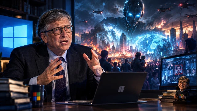 Отец Windows все никак не уймется: Гейт еще раз напустил страху про ИИ-апокалипсис, который "унесет миллиарды жизней"