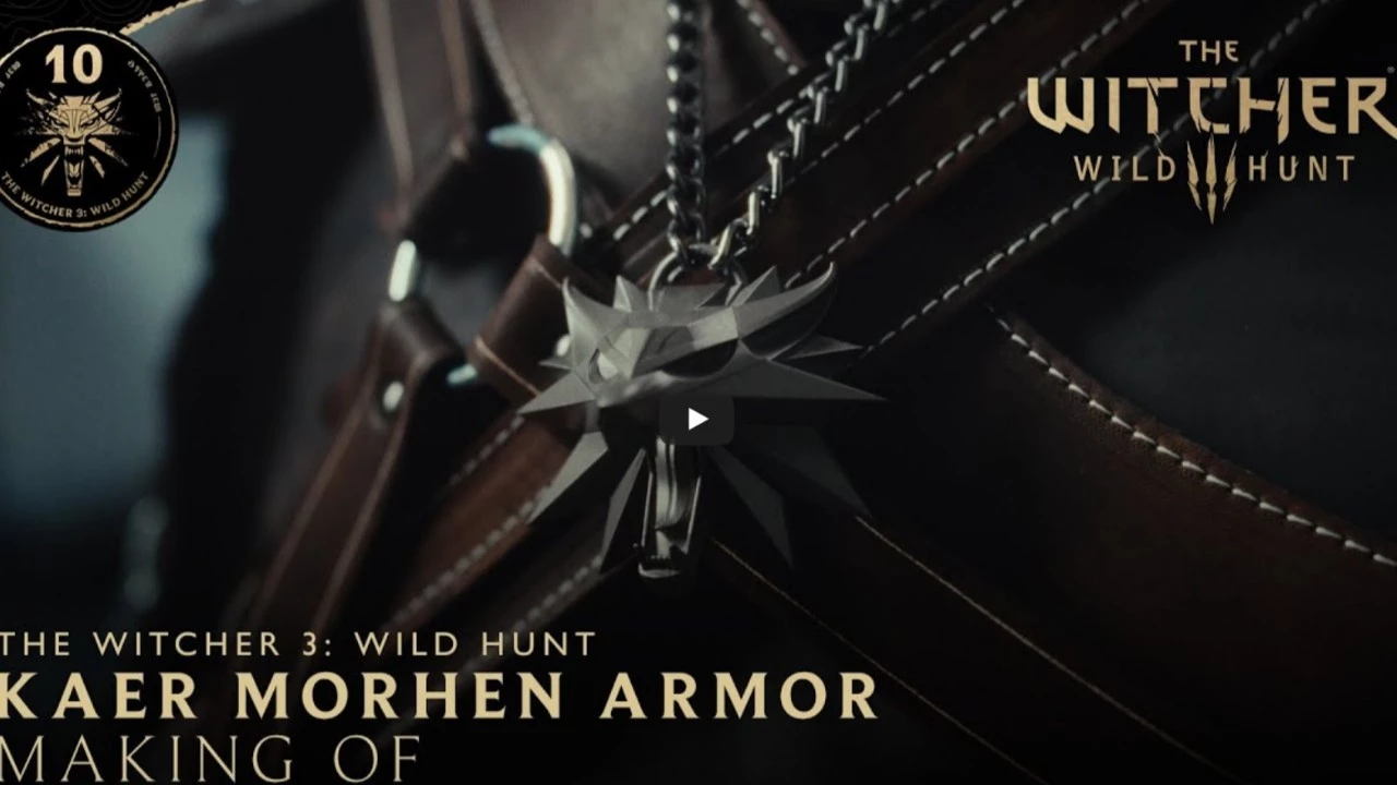 CD Projekt RED представила реальное воссоздание доспехов Геральта