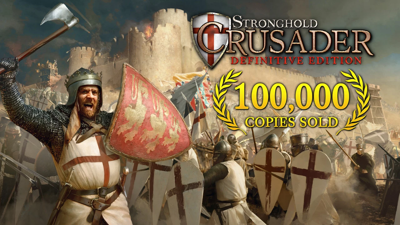 За 48 часов Stronghold Crusader: Definitive Edition приобрели 100 тысяч бояр