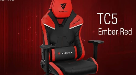 Обзор игрового кресла ThunderX3 TC5 "Ember Red"