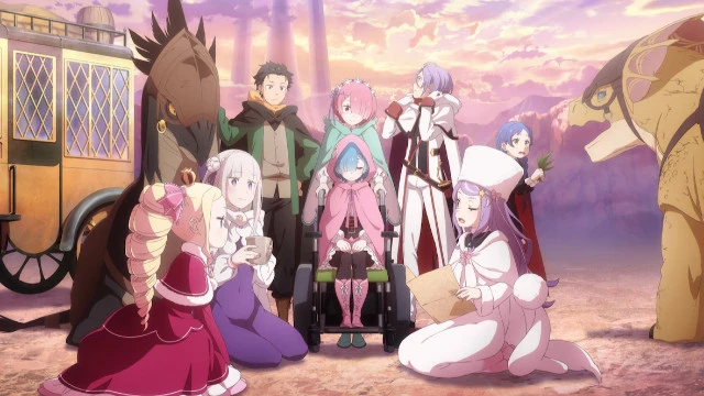 Четвертый сезон «Re:Zero. Жизнь с нуля в альтернативном мире» покажут в 2026 году, а пока постер с новой тянкой