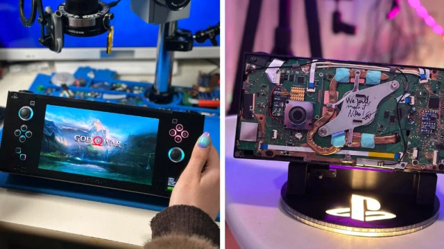 Моддер сделал портативную PlayStation 4