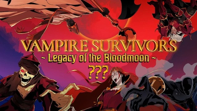 Мрачное дополнение для Vampire Survivors с красной луной и огромной новой картой получило дату релиза