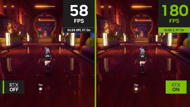 До трех раз больше FPS — NVIDIA показал Tower of Fantasy с RTX и DLSS 3