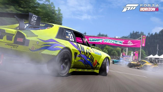 Автогонка Forza Horizon 6 получит драйвовый режим Drift Attack