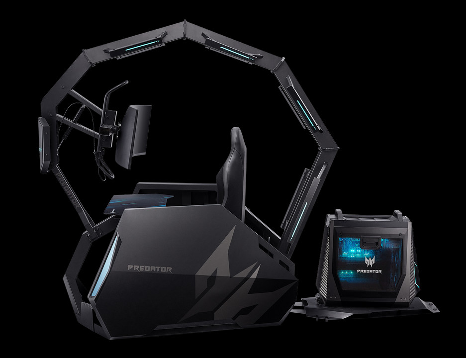 Трон 2.0: Acer представила новую версию игровой капсулы Predator Thronos Air
