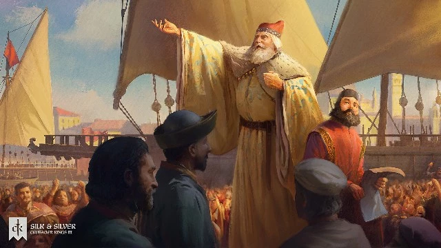 В Crusader Kings 3 появятся торговые империи и войны купеческих семей