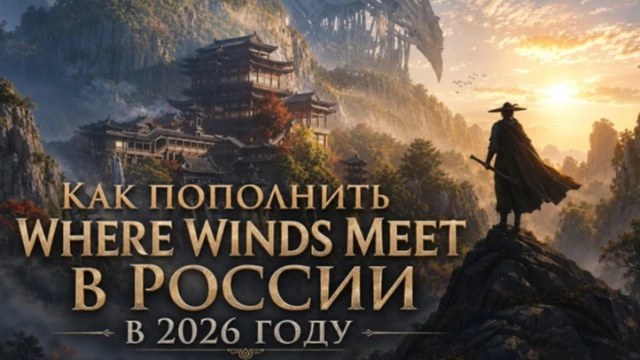 Как пополнить Where Winds Meet в России в 2026 году