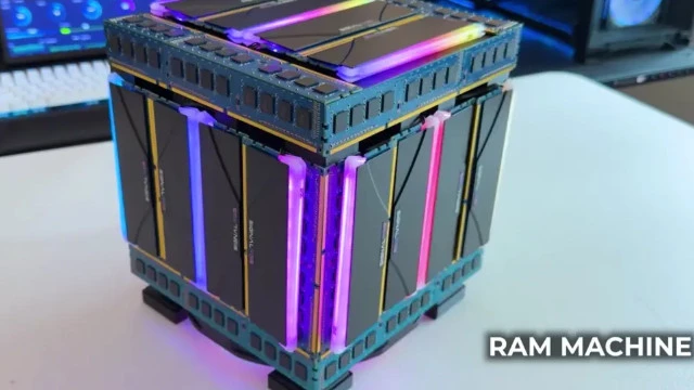Steam Machine огорчила количеством памяти? Как насчет RAM Machine с корпусом из оперативки?