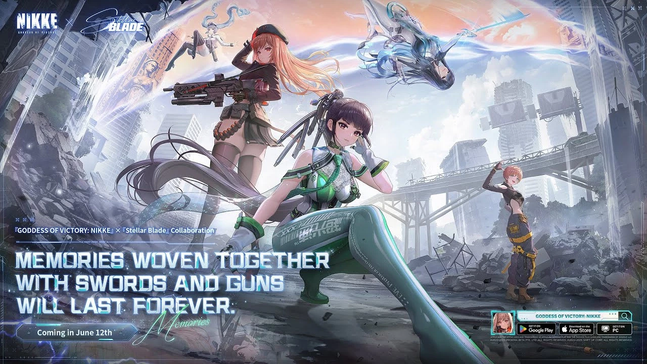 :   Goddess of Victory: NIKKE     Stellar Blade —   !