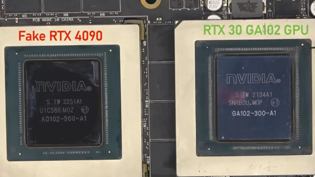 «Идеальная» подделка — мошенники научились мастерски имитировать RTX 4090