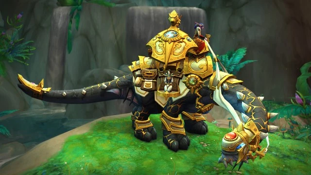 Игроки World of Warcraft потратили на Позолоченного брутозавра торговца 15 миллионов долларов