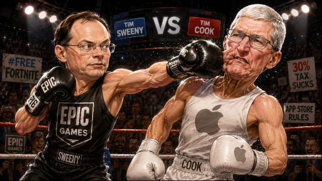 Корпорация Apple обратилась к суду с просьбой обязать Epic Games провести мирные переговоры