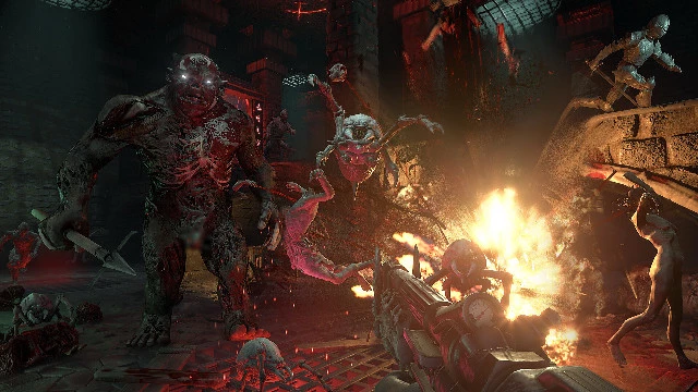 Кровавое возвращение ретроэкшенов: на выставке gamescom состоялась демонстрация мрачного бумер-шутера Nailcrown