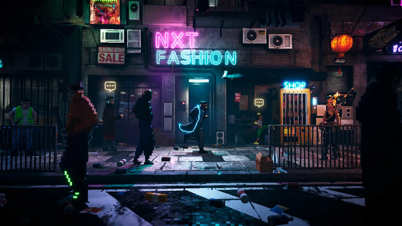 Состоялся релиз стильного приключения Neon Blood