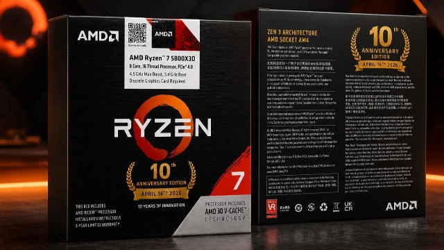 Сколько-сколько?! Культовый игровой процессор Ryzen 7 5800X3D снова появился в продаже за $310