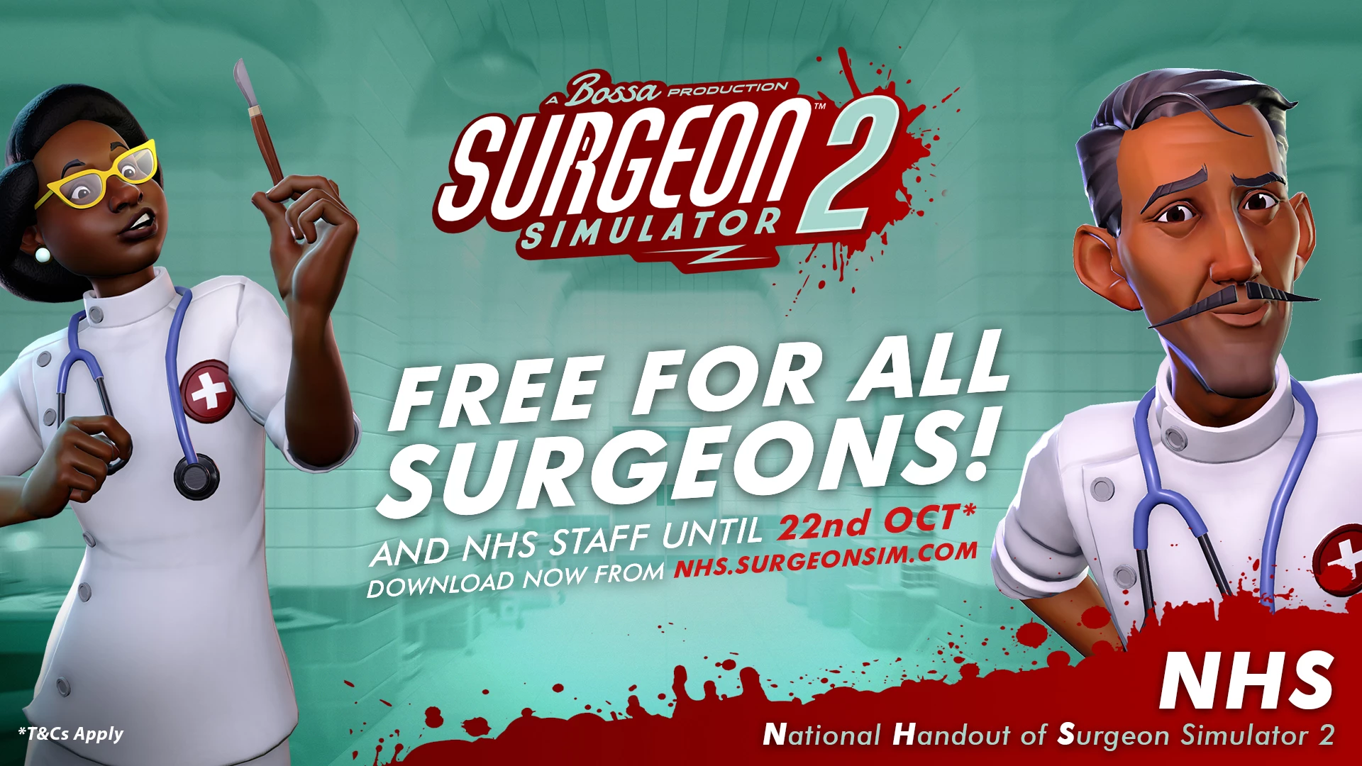 Surgeon Simulator 2 - Раздача игры для работников службы здравоохранения Surgeon Simulator 2 - Раздача игры для работников службы здравоохранения