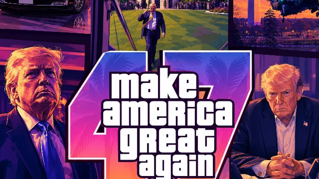 Кажется, Зельник нанял Трампа рекламировать GTA 6