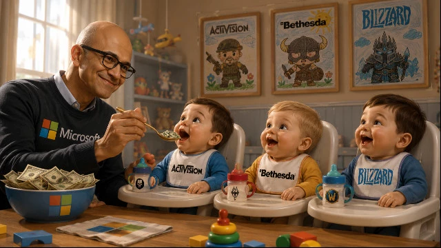 Ставка на гигантов: Microsoft концентрирует ресурсы на большой тройке разработчиков игр