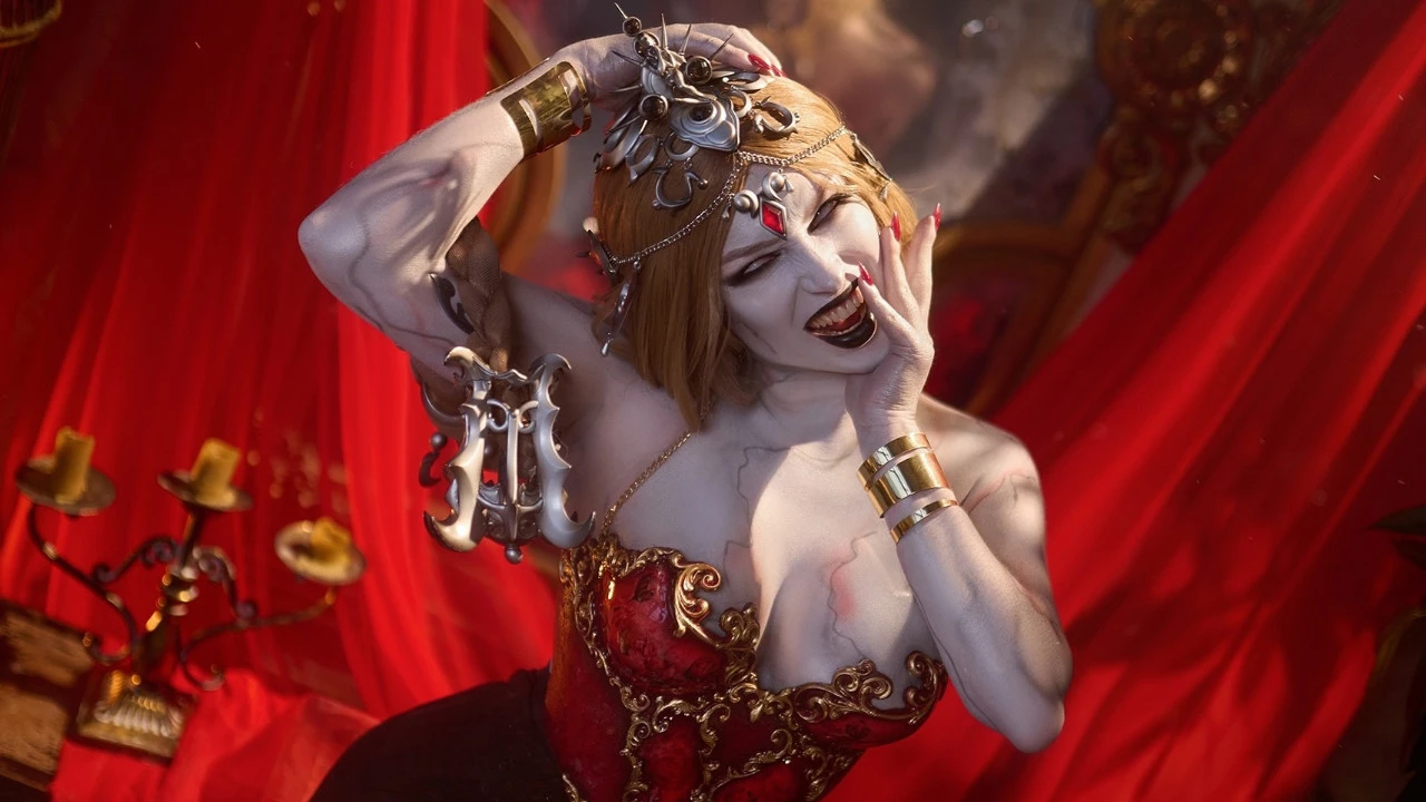 Суперский косплей Орин Алой из Baldur's Gate 3 от Lady Melamori
