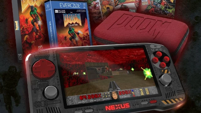 DOOM получил юбилейное издание: Evercade показала лимитированную консоль и картридж