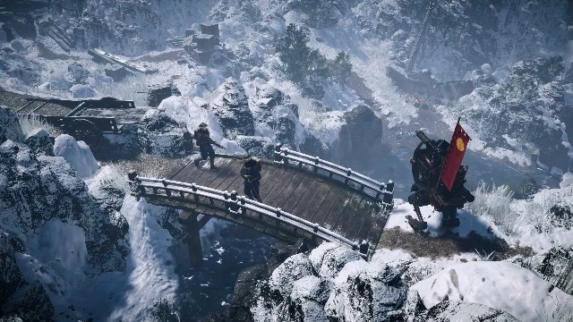 Путешествие двух ронинов в трейлере Shadow of the Road