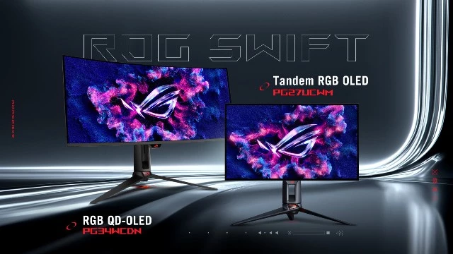 Игровые OLED‑мониторы ASUS ROG получили масштабные обновления