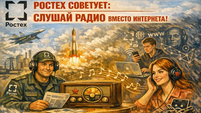 Уже публично издеваются:  «Ростех» представил радиоприемник «Север» на случай офлайна