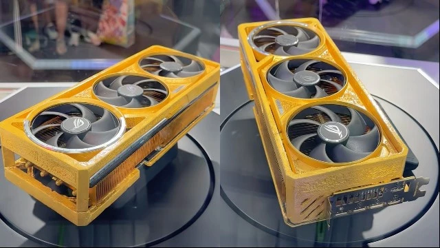 Эта RTX 5090 буквально сделана из золота
