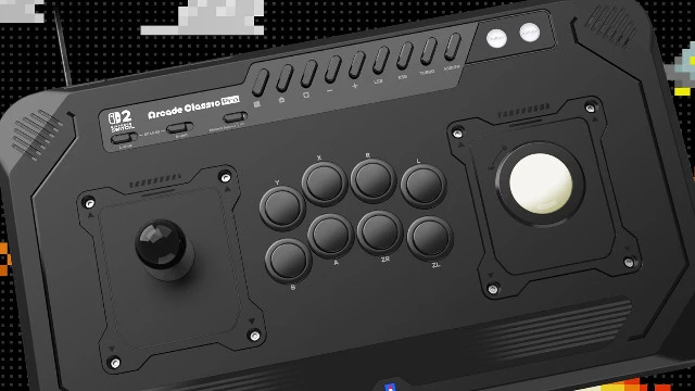 Больше самой консоли: Hori открыла предзаказ на модульный контроллер Arcade Classic Pro для Switch 2