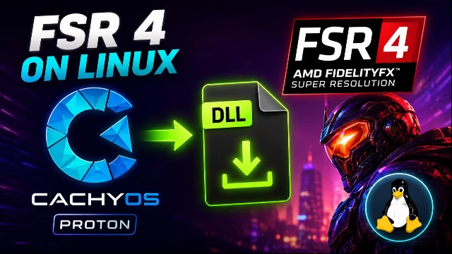 Больше игр с FSR 4 на Linux — Proton-CachyOS теперь автоматически подменяет DLSS и подтягивает все нужные файлы