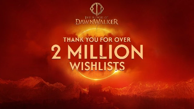 За два месяца до дебюта The Blood of Dawnwalker попала в два миллиона списков желаемого