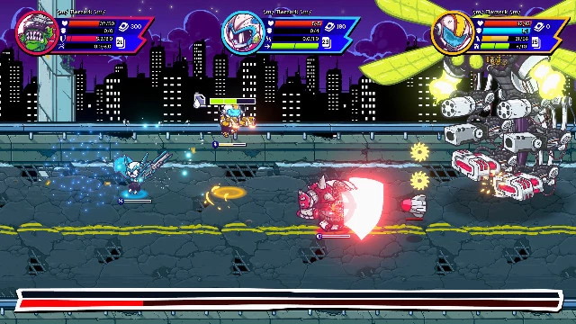 В Steam вышла демоверсия безумного двухмерного экшена Maximum Thunderness