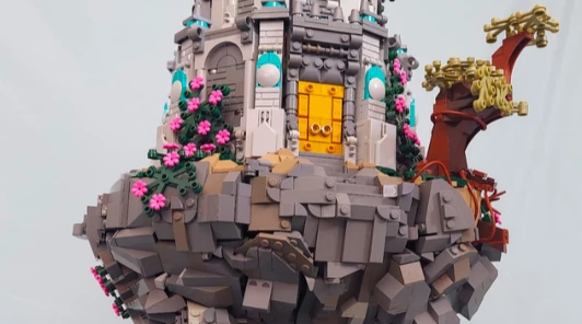 Фанат Elden Ring создал Блуждающий Мавзолей с помощью LEGO