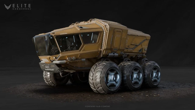 В Elite Dangerous появится шестиколесный вездеход Rhino для добычи ресурсов