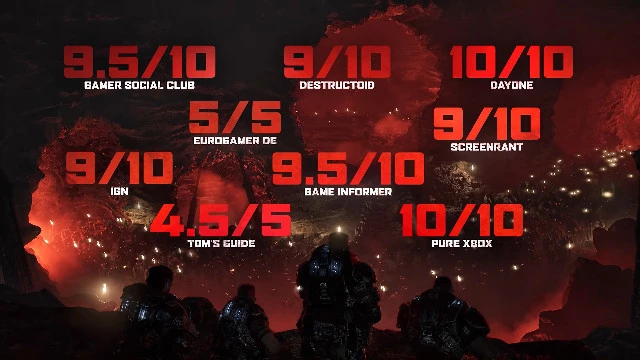 Критики довольны, игроки довольны: хвалебный трейлер Gears of War: E-Day