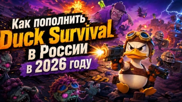 Как пополнить Duck Survival в России в 2026 году
