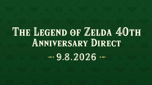 Nintendo проведет The Legend of Zelda 40th Anniversary Direct 8 сентября и обычную Direct 9 сентября