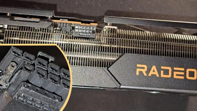 ASRock RX 9070 XT уничтожила коннектор питания 16-pin через два года после RTX 4090 у одного и того же пользователя