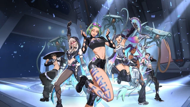 Blizzard анонсировала третий совместный кроссовер Overwatch 2 с K-pop группой Le Sserafim