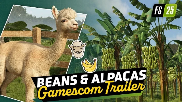 В Farming Simulator 25 появятся банановые плантации с собственной системой выращивания