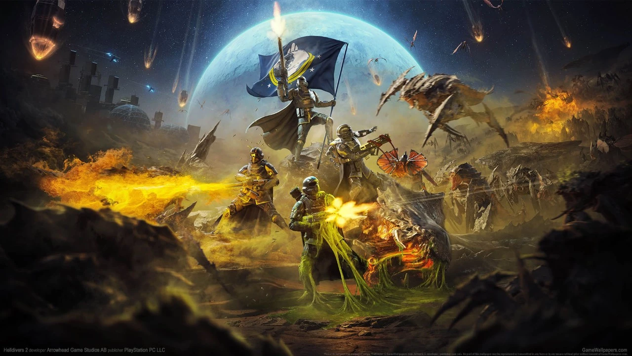 Адские Десантники поборются за восстановление мегаполиса Helldivers 2