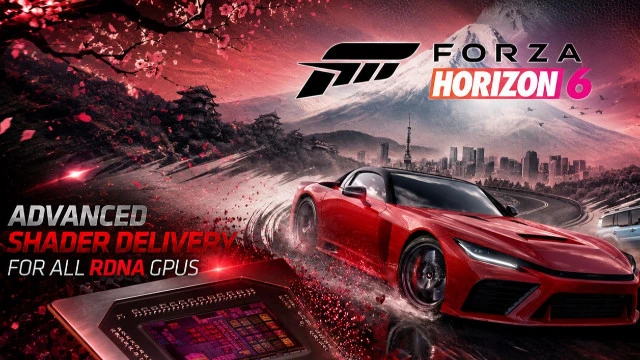 Загрузка игр ускорилась на 95% — AMD выдала Advanced Shader Delivery всем видеокартам RDNA