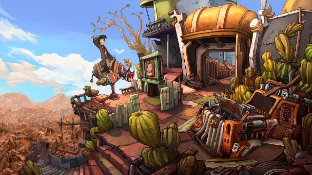 В Steam вновь раздают отличный квест Deponia