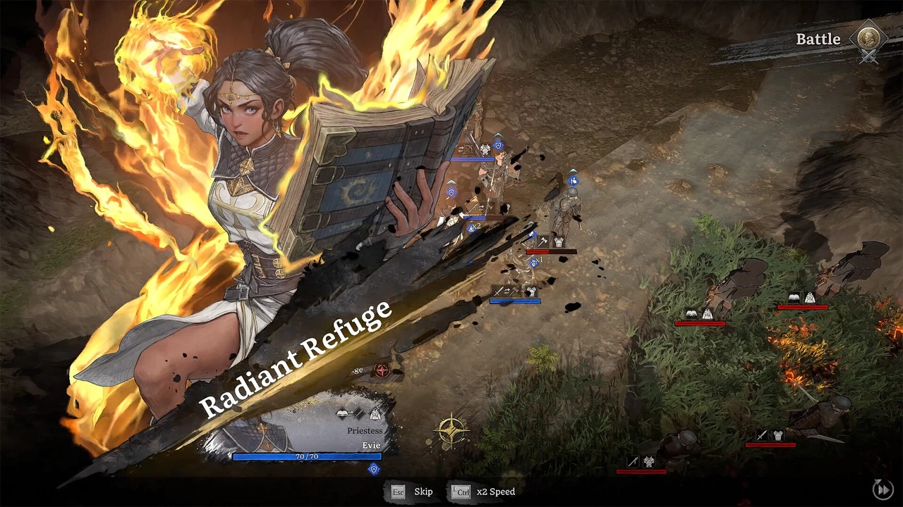 Новый контент ролевого тактикса Lost Eidolons: Veil of the Witch покажут на PAX