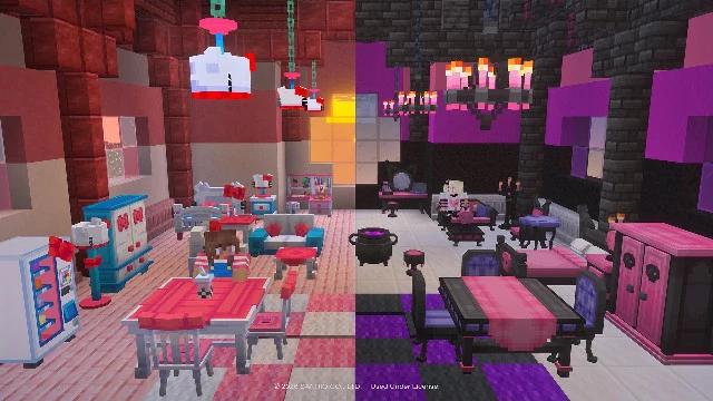 Hello Kitty заявилась в гости к Minecraft с расширением наборов декора