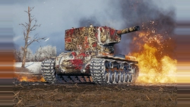 World of Tanks - Особенности танка 122 TM и стили ко Дню влюбленных