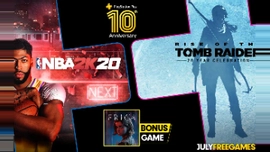 По случаю 10-летия PlayStation Plus в июле подписчики получат три игры, включая Rise of the Tomb Raider