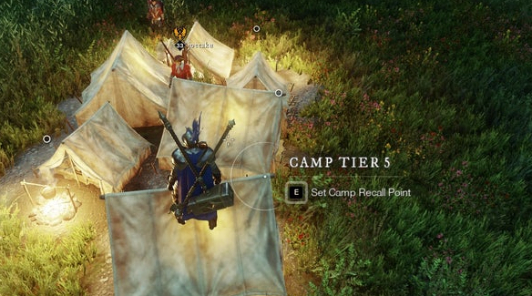 В New World игроки строят баррикады из палаток для защиты ресурсов от ботов. А один сервер превратили в казино